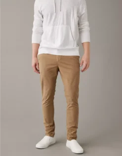 AE Flex Skinny Lived-In Khaki Pant