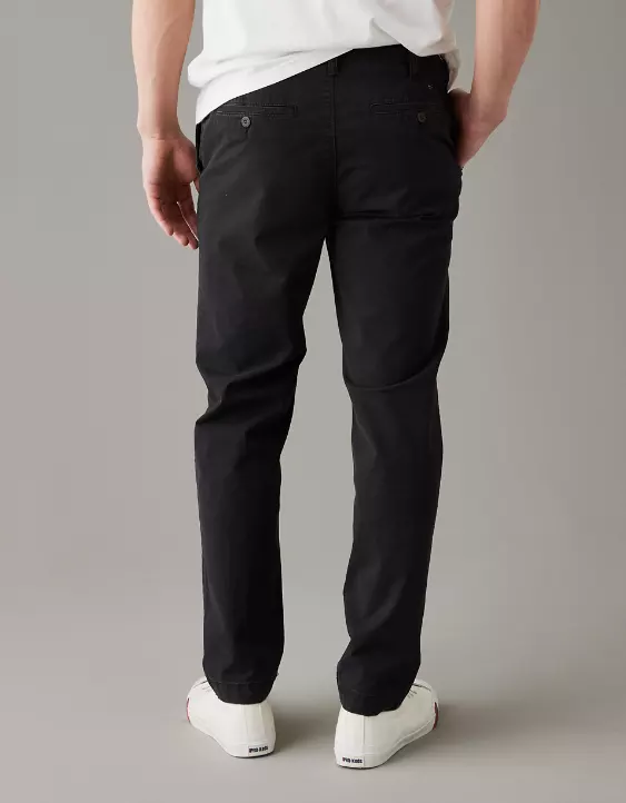 AE Flex Slim Straight Lived-In Khaki Pant 2 AE Flex Slim Straight Lived-In Khaki Pant - Image 2