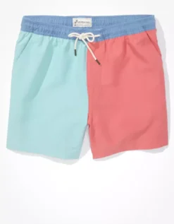 AE 5.5" Colorblock Swim Trunk -BoldThreads Store 0133 7284 639 f