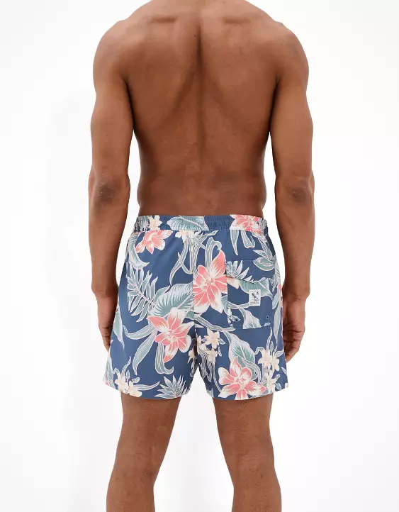 AE 5.5" Floral Swim Trunk 2 AE 5.5" Floral Swim Trunk - Image 2