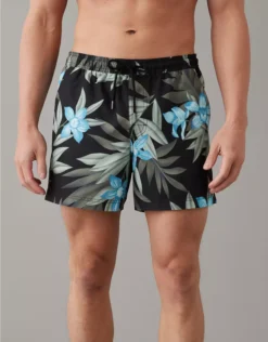 AE 5.5" Tropical Swim Trunk
