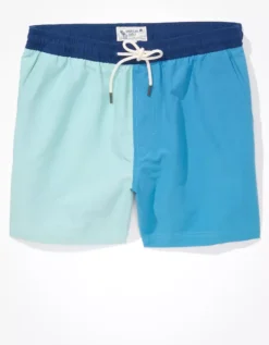 AE 5.5" Color-Block Swim Trunk 5 AE 5.5" Color-Block Swim Trunk -BoldThreads Store 0133 7494 938 f