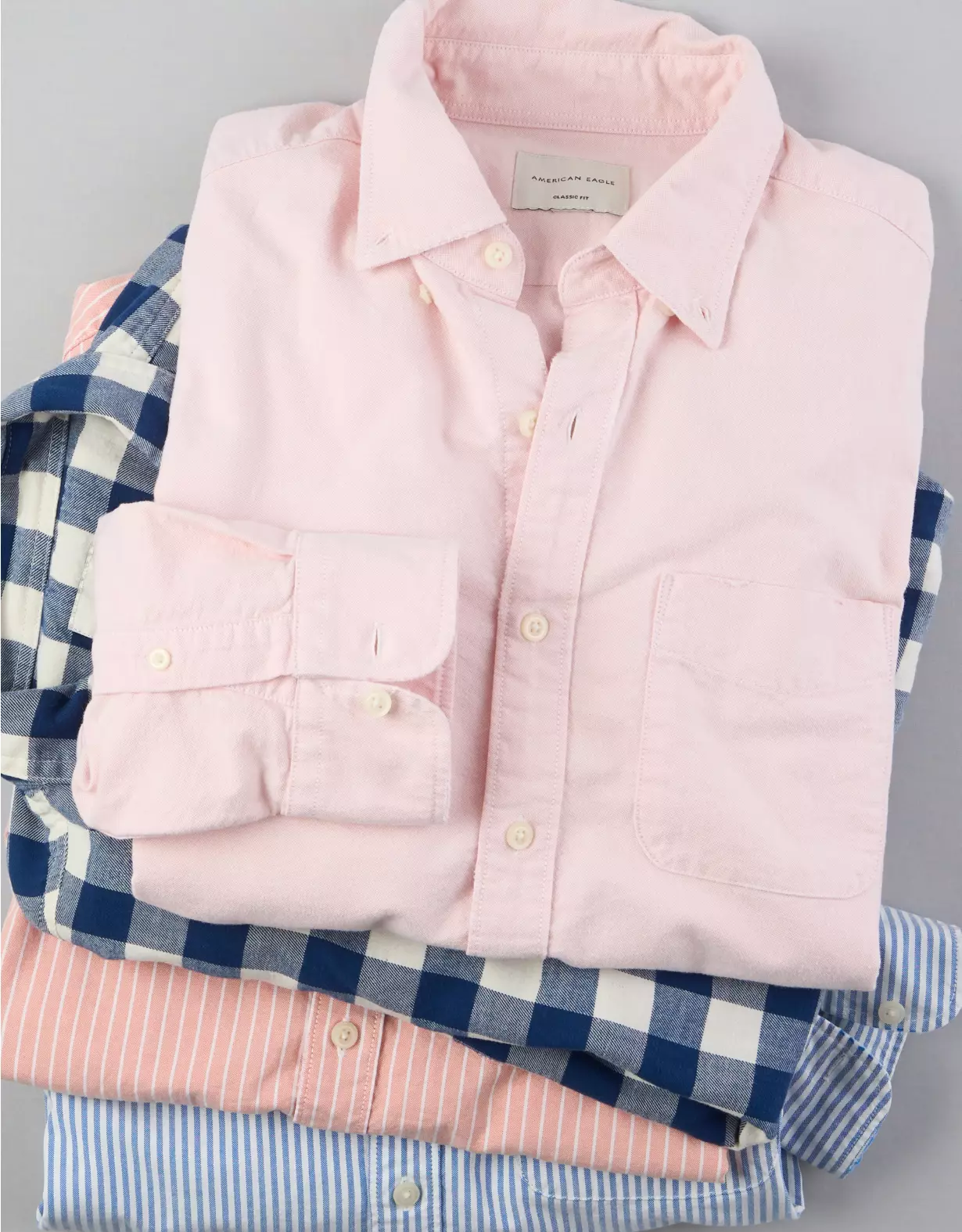 AE Everyday Oxford Button-Up Shirt 1 AE Everyday Oxford Button-Up Shirt