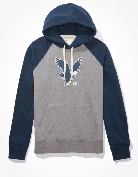 AE Super Soft Graphic Raglan Hoodie 3 AE Super Soft Graphic Raglan Hoodie - Image 3