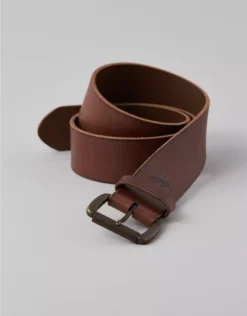 AE Wide Leather Belt