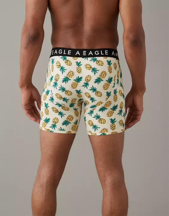 AEO Pineapple 6" Classic Boxer Brief 2 AEO Pineapple 6" Classic Boxer Brief - Image 2