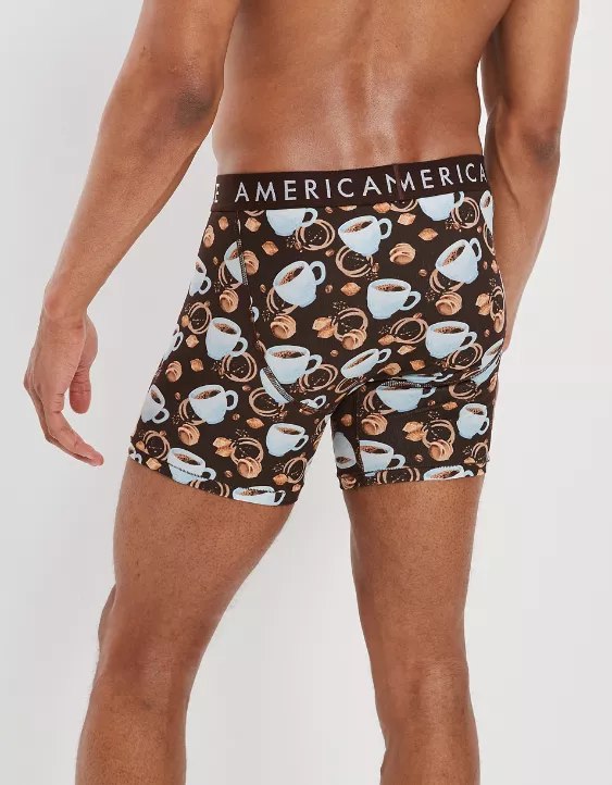 AEO Coffee Scratch + Sniff 6" Classic Boxer Brief 2 AEO Coffee Scratch + Sniff 6" Classic Boxer Brief - Image 2