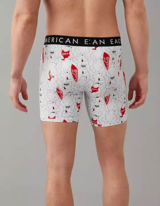 AEO Coca-Cola Bears 6" Classic Boxer Brief 2 AEO Coca-Cola Bears 6" Classic Boxer Brief - Image 2