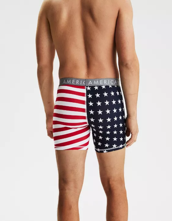 AEO Stars + Stripes 6" Boxer Brief 2 AEO Stars + Stripes 6" Boxer Brief - Image 2