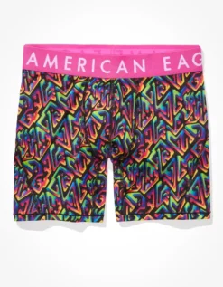 AEO Rainbow Maze 6" Flex Boxer Brief -BoldThreads Store 0236 3254 610 f