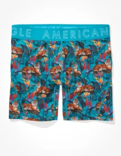 AEO Jungle Tigers 6" Flex Boxer Brief -BoldThreads Store 0236 3280 330 f