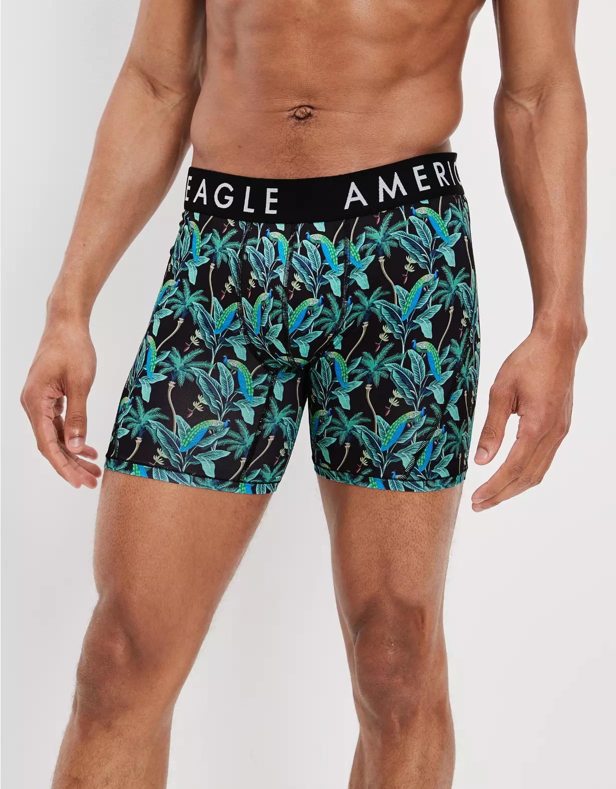 AEO Peacocks 6" Flex Boxer Brief 1 AEO Peacocks 6" Flex Boxer Brief