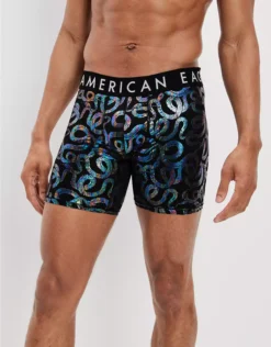 AEO Silver Snakes 6" Flex Boxer Brief