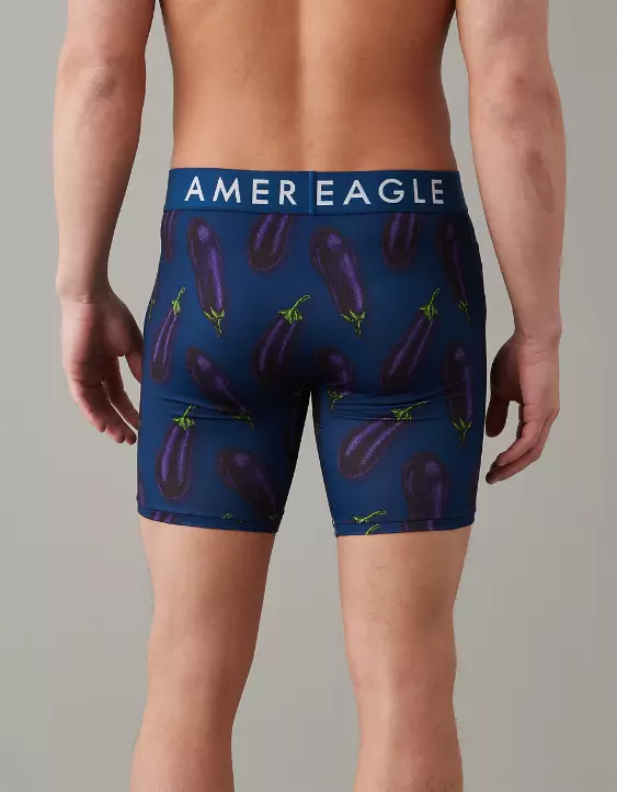 AEO Eggplant 6" Flex Boxer Brief 2 AEO Eggplant 6" Flex Boxer Brief - Image 2