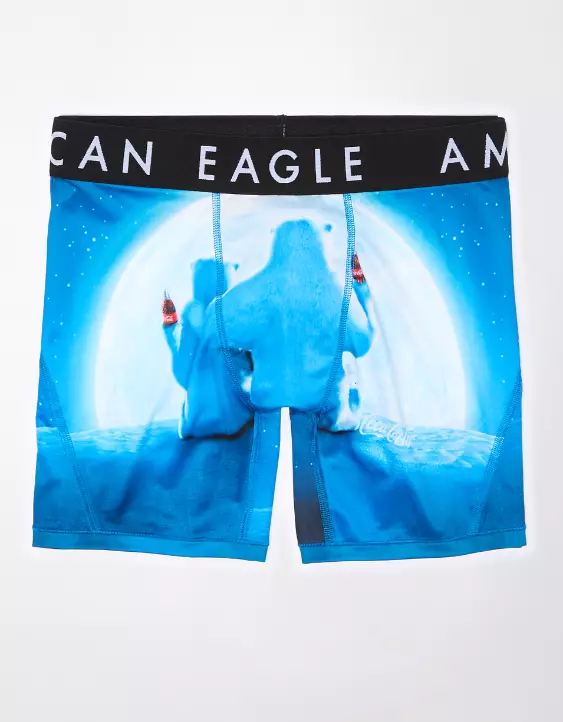 AEO Coca-Cola Moon 6" Flex Boxer Brief 3 AEO Coca-Cola Moon 6" Flex Boxer Brief - Image 3