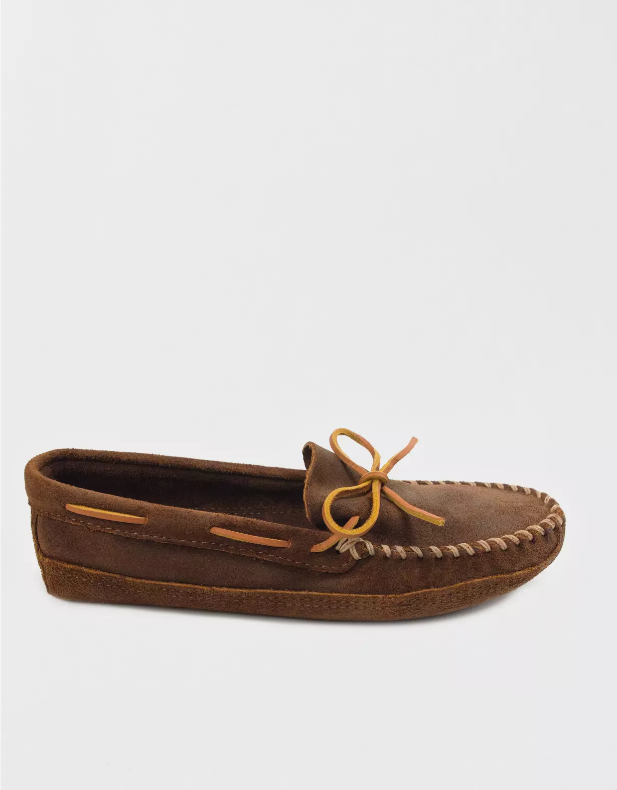 Minnetonka Double Bottom Softsole Moccasin 2 Minnetonka Double Bottom Softsole Moccasin - Image 2